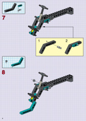 LEGO 8269 instructions page 6 – build guide