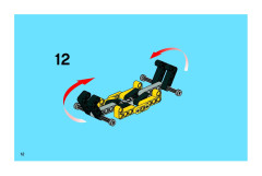 LEGO 8270 instructions page 12 – build guide