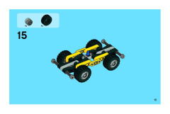 LEGO 8270 instructions page 15 – build guide