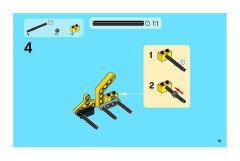 LEGO 8270 instructions page 19 – build guide