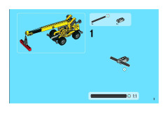 LEGO 8270 instructions page 3 – build guide