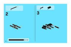 LEGO 8270 instructions page 4 – build guide