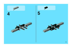 LEGO 8270 instructions page 5 – build guide