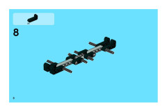 LEGO 8270 instructions page 8 – build guide