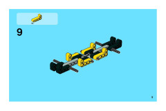 LEGO 8270 instructions page 9 – build guide