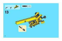 LEGO 8270 instructions page 8 – build guide
