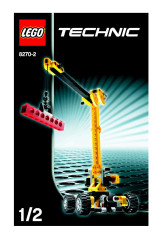 LEGO 8270 instructions page 1 – build guide