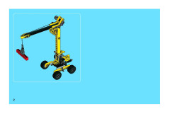 LEGO 8270 instructions page 2 – build guide