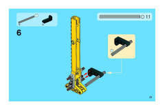 LEGO 8270 instructions page 21 – build guide