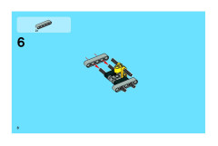 LEGO 8270 instructions page 8 – build guide