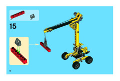 LEGO 8270 instructions page 18 – build guide