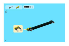 LEGO 8270 instructions page 6 – build guide