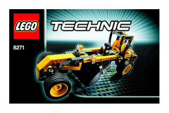 LEGO 8271 instructions page 1 – build guide