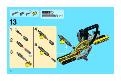 LEGO 8271 instructions page 12 – build guide