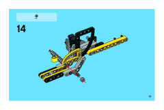 LEGO 8271 instructions page 13 – build guide