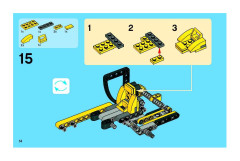LEGO 8271 instructions page 14 – build guide