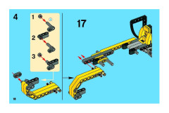 LEGO 8271 instructions page 18 – build guide
