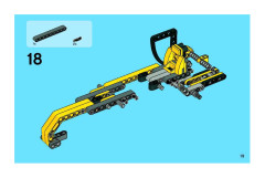 LEGO 8271 instructions page 19 – build guide