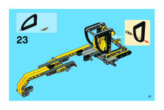 LEGO 8271 instructions page 25 – build guide