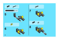 LEGO 8271 instructions page 28 – build guide