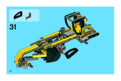 LEGO 8271 instructions page 40 – build guide