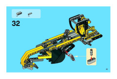 LEGO 8271 instructions page 41 – build guide