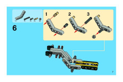 LEGO 8271 instructions page 7 – build guide
