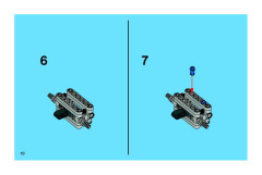 LEGO 8271 instructions page 10 – build guide