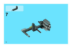 LEGO 8271 instructions page 12 – build guide