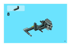 LEGO 8271 instructions page 13 – build guide