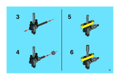 LEGO 8271 instructions page 19 – build guide