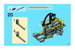 LEGO 8271 instructions page 33 – build guide