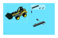 LEGO 8271 instructions page 4 – build guide