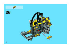 LEGO 8271 instructions page 40 – build guide