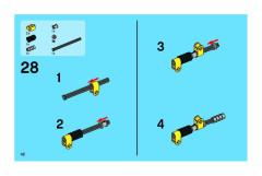 LEGO 8271 instructions page 42 – build guide