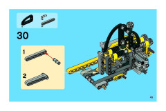 LEGO 8271 instructions page 45 – build guide