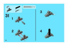 LEGO 8271 instructions page 46 – build guide