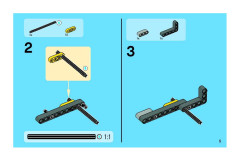 LEGO 8271 instructions page 5 – build guide