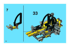 LEGO 8271 instructions page 52 – build guide