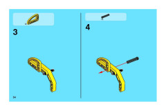 LEGO 8271 instructions page 54 – build guide