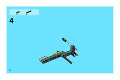 LEGO 8271 instructions page 6 – build guide