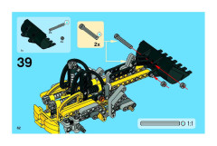 LEGO 8271 instructions page 62 – build guide