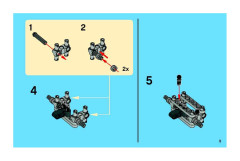 LEGO 8271 instructions page 9 – build guide