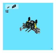 LEGO 8272 instructions page 13 – build guide