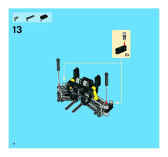 LEGO 8272 instructions page 14 – build guide