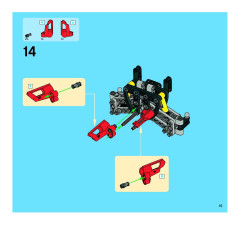 LEGO 8272 instructions page 15 – build guide