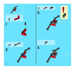 LEGO 8272 instructions page 20 – build guide