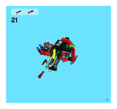 LEGO 8272 instructions page 23 – build guide