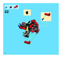 LEGO 8272 instructions page 24 – build guide