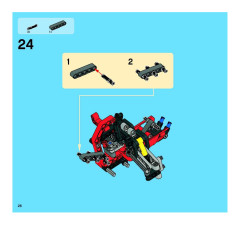 LEGO 8272 instructions page 26 – build guide